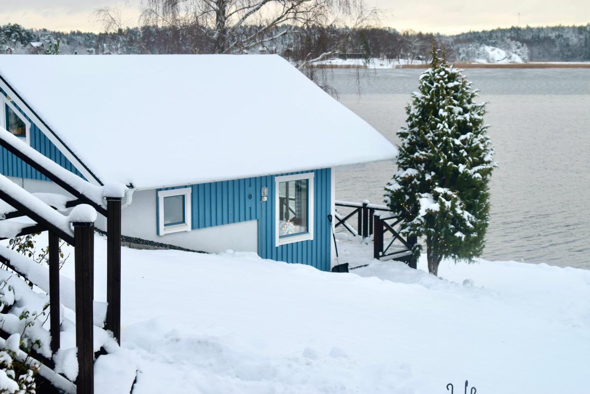 Sjoestuga/Gaesthus I Skaergarden. Akersberga Luaran gambar