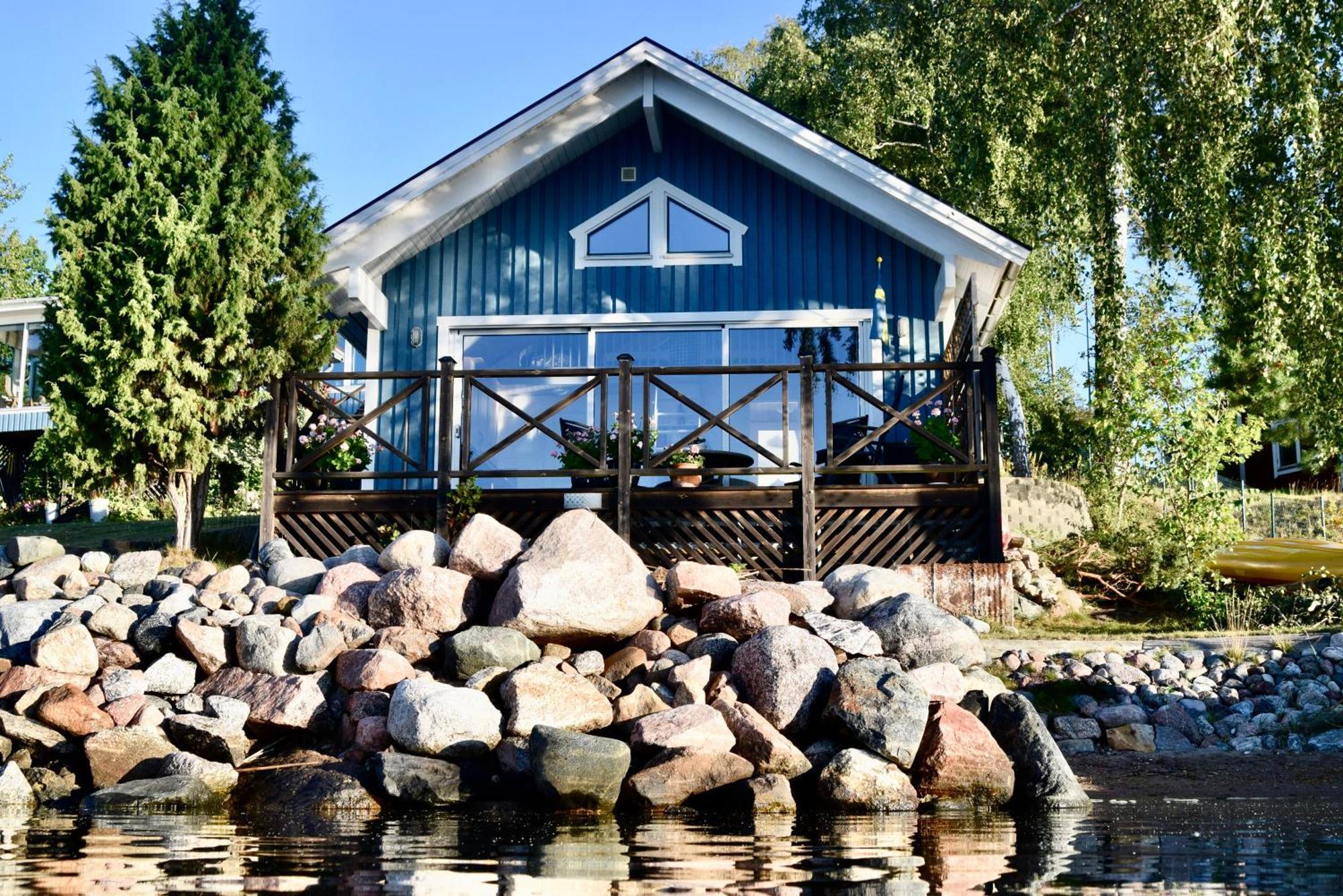 Sjoestuga/Gaesthus I Skaergarden. Akersberga Luaran gambar